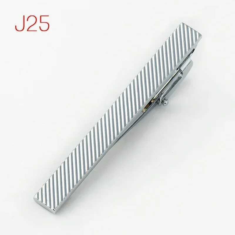 Fashion Simple Pattern Tie Clip Business Casual Party Birthday Gift Mens High-end Versatile Crystal Suit Shirt Accessories W250604