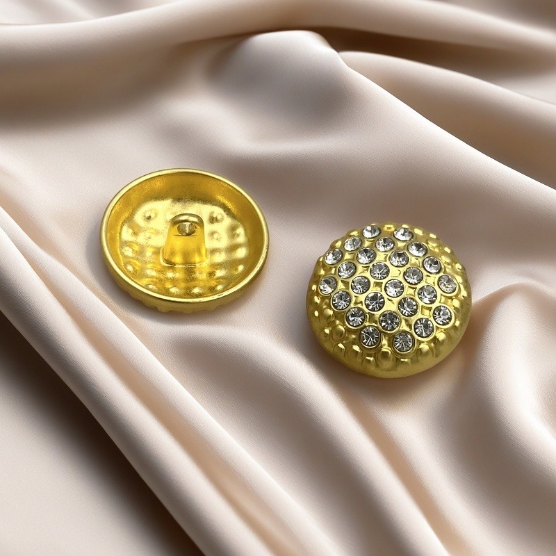 3 exquisite and high-end French style light luxury large diamond crystal round woolen coat, suit jacket dress, windbreaker dress, versatile hand sewn 