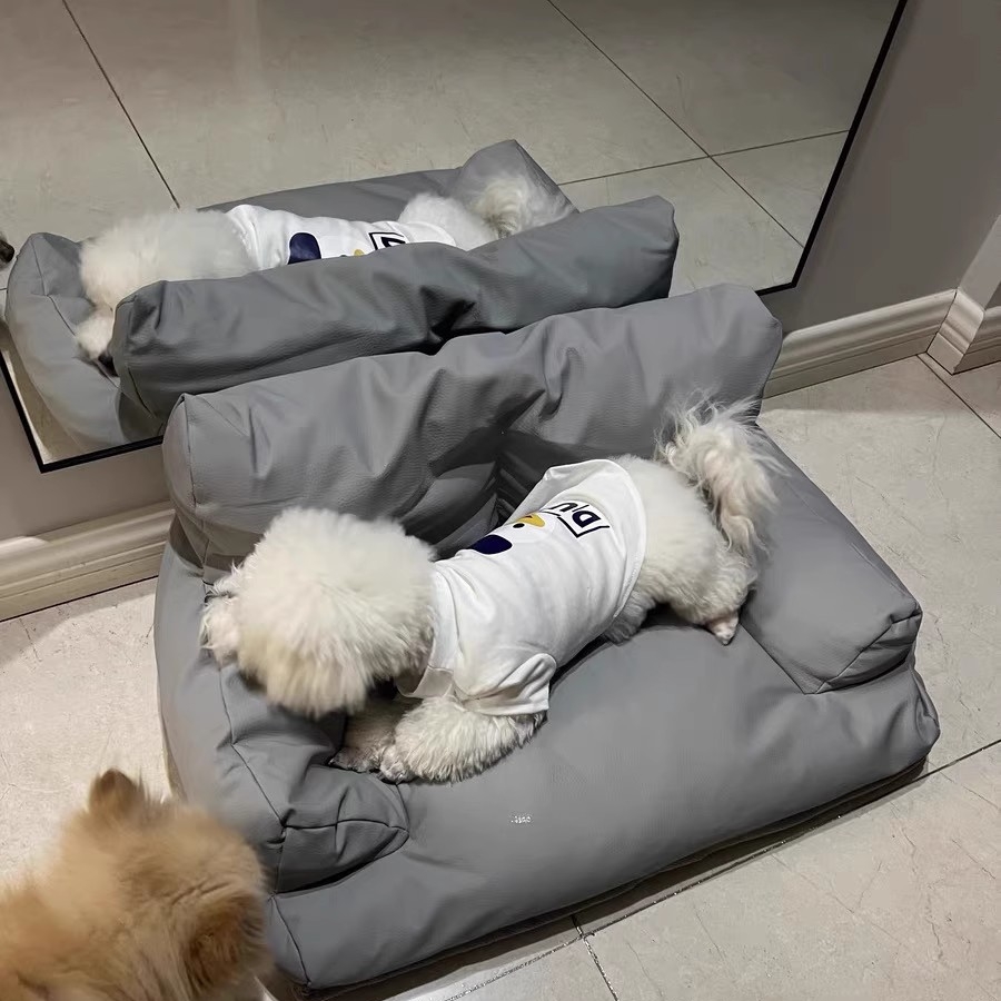 Dog Shirts Cotton Duck Print T-Shirt, Summer Pet Clothes for Small Medium Dogs, Soft Puppy Apparel Cat Tee, Breathable Stretchy Lightweight Pet Appare