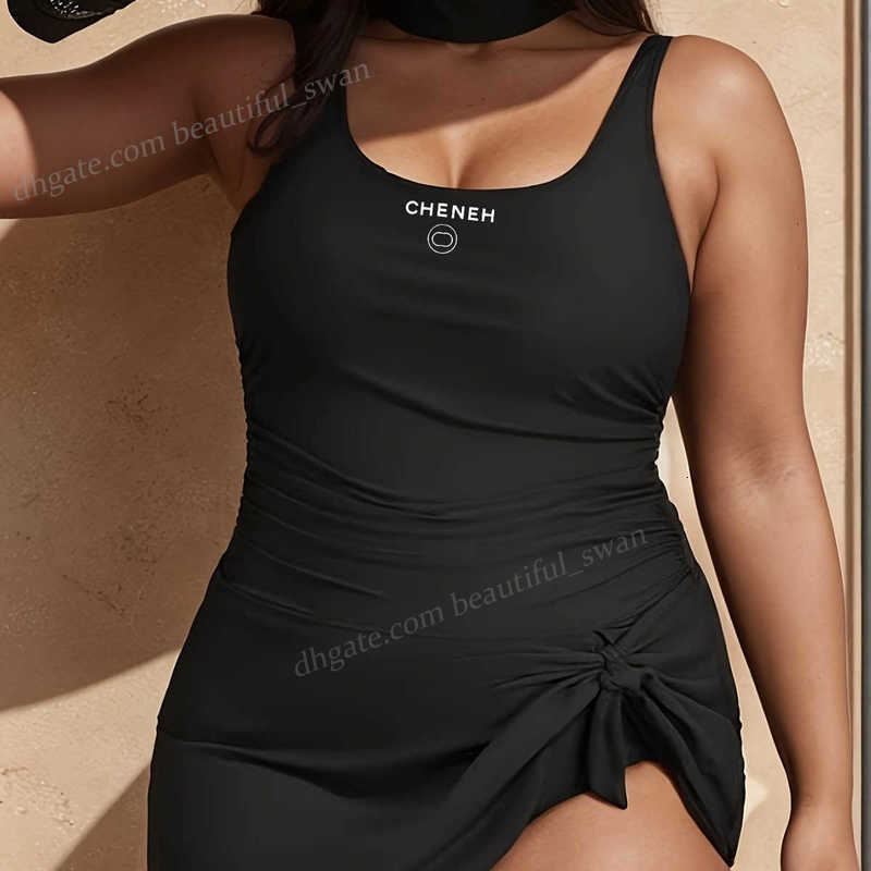 Designer Women's Plus Size Swimwear New Sexy Style One-Piece Swimsuit summer Large Bathing Suit two Piece bikini for vacation oversize L-XXXXL