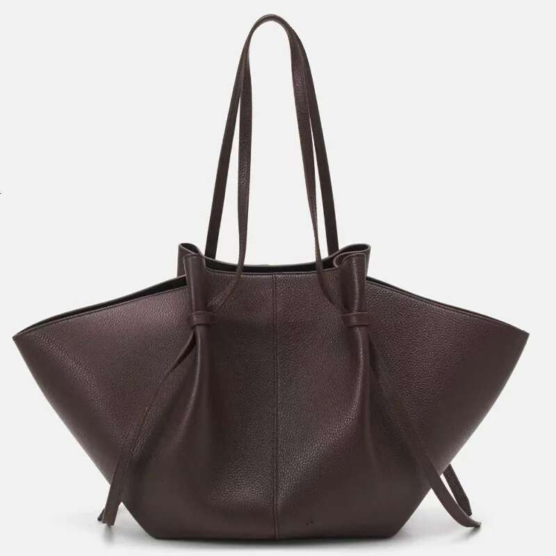 Design Autumn And Winter Retro Wing PU Leather Brown Designer Fashion Women's Shoulder Large Capacity Handbag Brand Bag