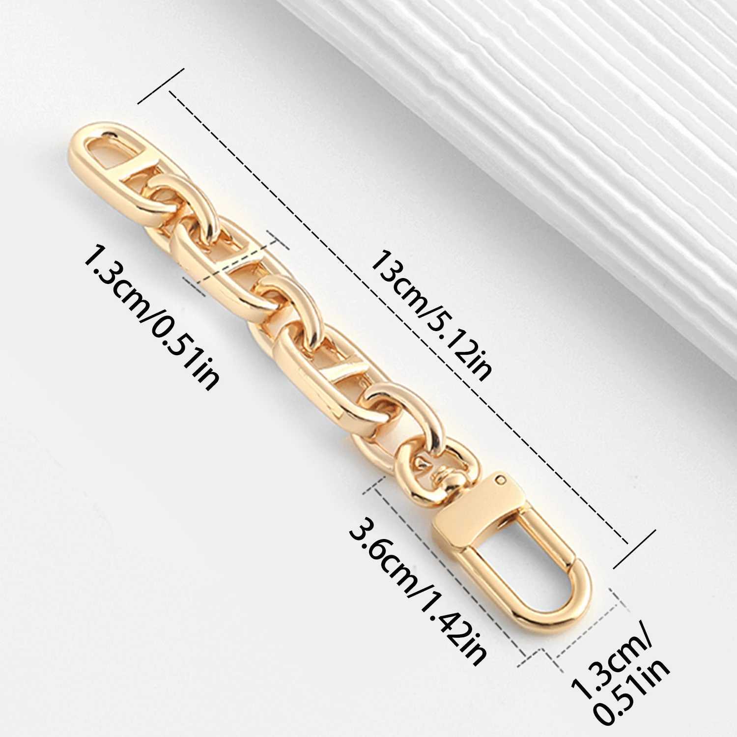 Metal Chain for Women Bag Strap Extension Handbag Handles Shoulder Bag Strap Replacement Purse DIY Chain Bag Accessories W250604