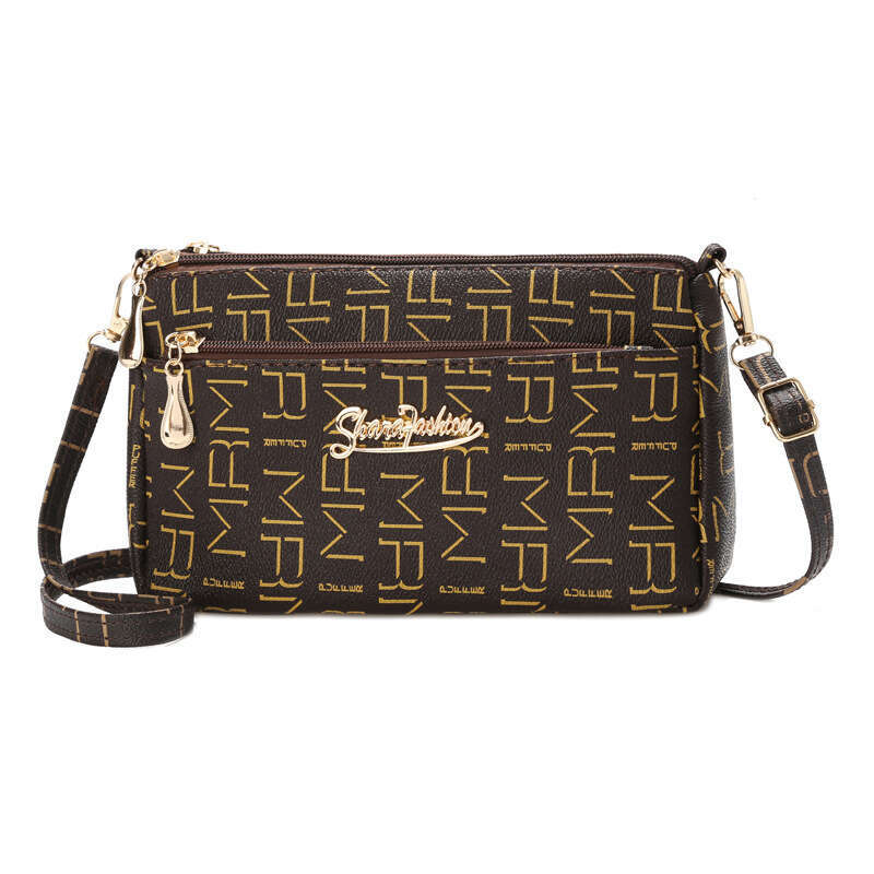 Autumn Summer Crossbody Middle-aged Fashion Retro Shoulder Old Pattern Women's Bag, 2025 New Style, Unique and Elegant Clothing