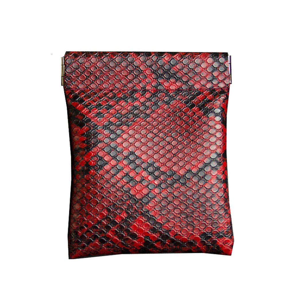 Automatic Closure Storage Mini Coin Purse Earphone Lipstick Bag TikTok