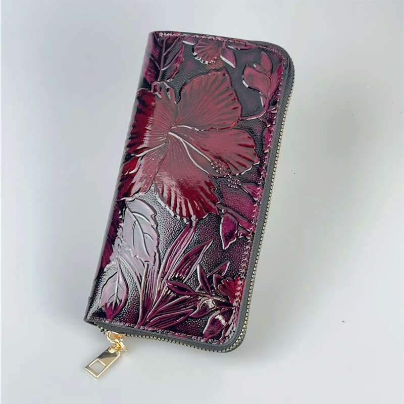 New Women's Long Wallet Korean Style Fashion Handheld Clutch Coin Purse Zipper Multifunctional Ladies' Phone Bag