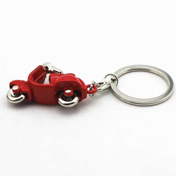 New Design Cool Mini Metal Keychain Car Key Chain Key Ring Motorcycle Chain Mixed Color Pendant For Men Women Gift M250604