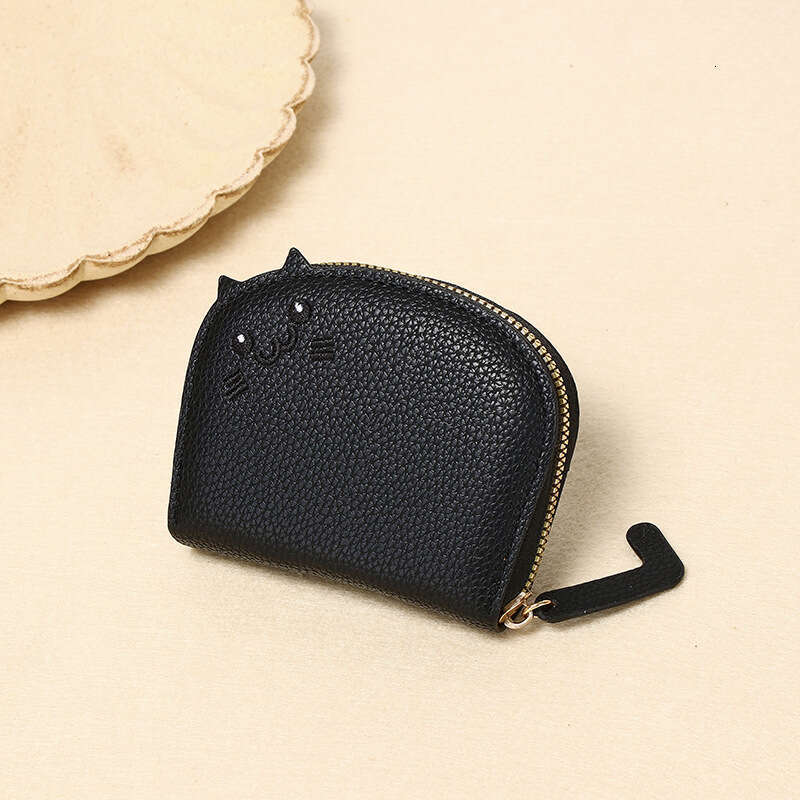2025 New Cat Card Holder for Women, Compact and Cute, Multi-Card Slot, High-End Cartoon Coin Purse