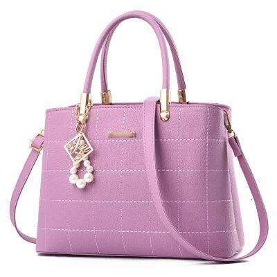 Women's Bags Designer Fashion Embroidery Decoration Women's Handheld Large Pearl Pendant Shoulder Crossbody Bag