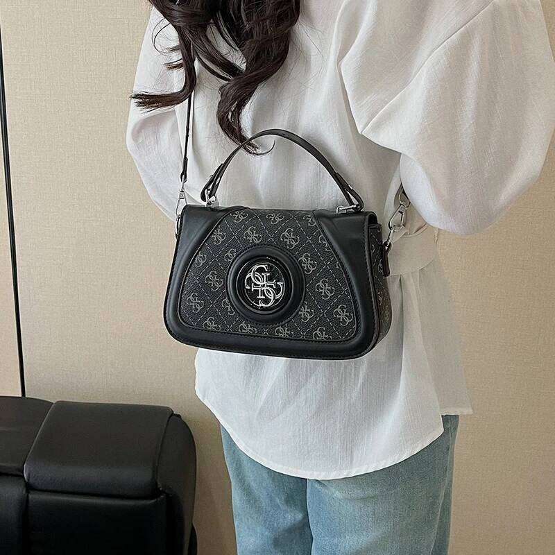 Women's Bags Designer Stylish Vintage Letter Crossbody Bag Elegant Leather Tote Minimalist Designer Handbag For Casual Commuter Women Purse