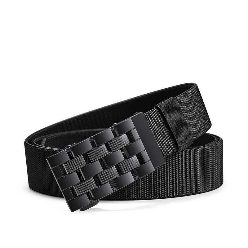 New Mens Automatic Buckle Wear-resistant Durable Belt for Middle-aged And Young Casual Leather Belt Fashionable Business W250604