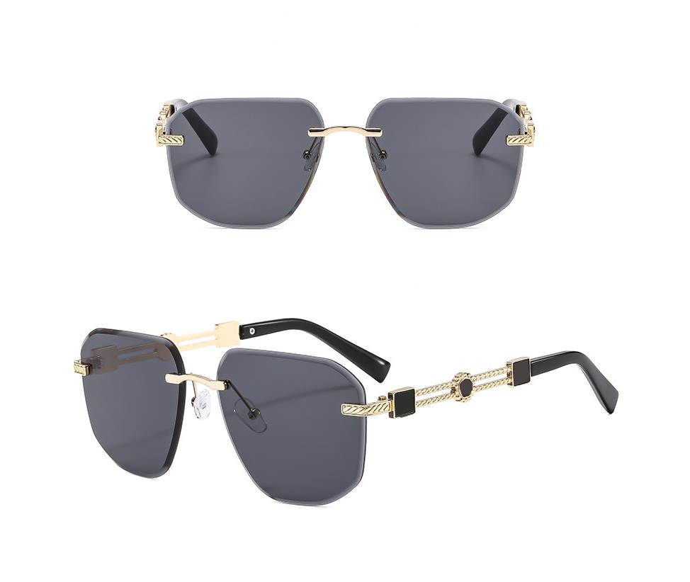 Designer Sunglasses For Women Men Fashion Sunglasses Luxury Polarized Lens Goggle Pilot PC Frame Oversized UV400 Eyewear Luxury Style Sunglasses DK778