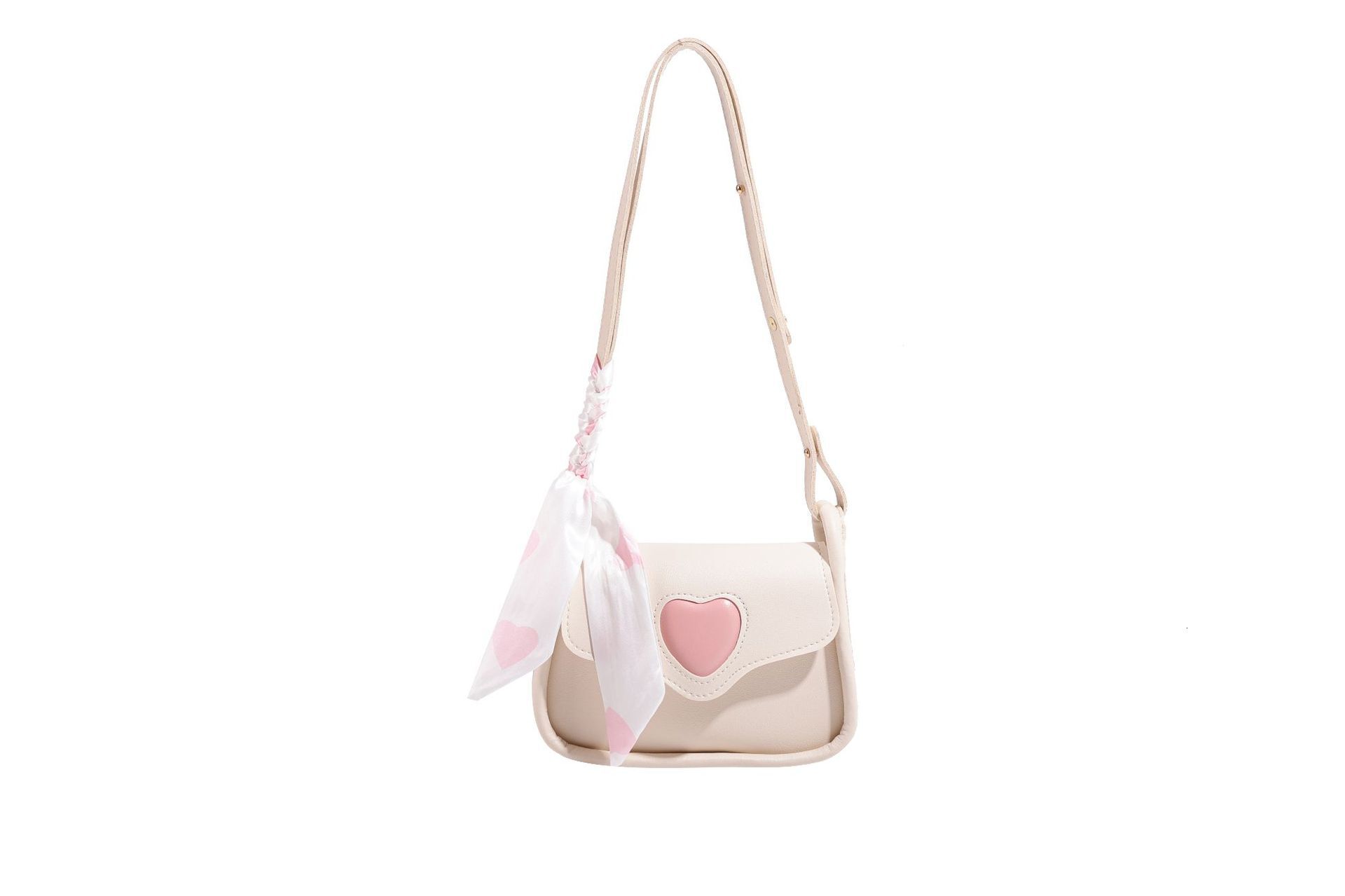 New Style 2025 Fashion Small Square Bag Summer New Simple Style Versatile Shoulder Crossbody Bag Niche Patchwork Heart Underarm Bag New Free Delivery 