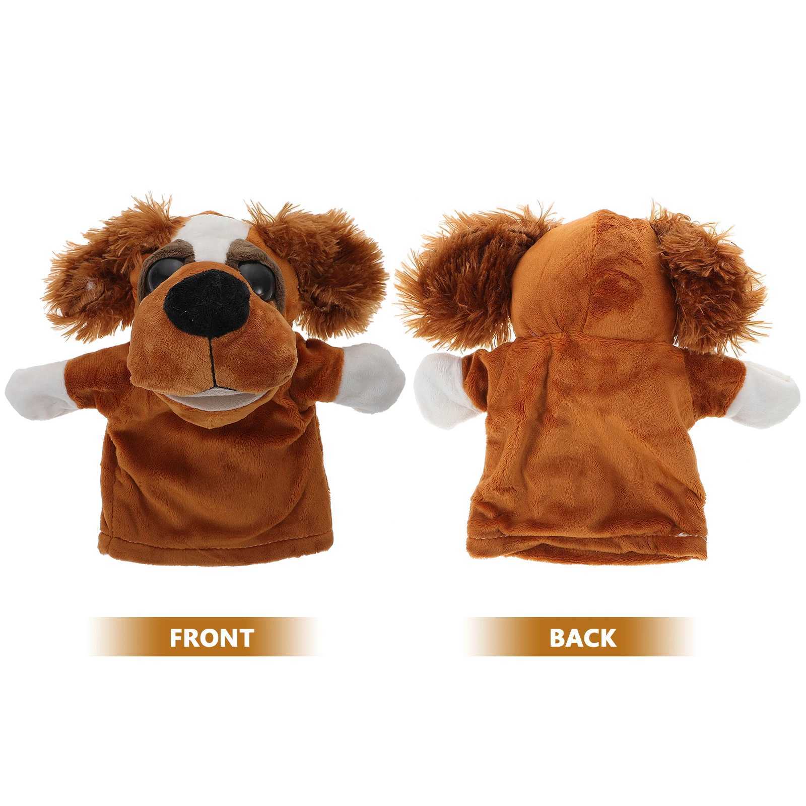 Free shipping Animal Puppet Hand Toy Finger Puppets Toys Cute Gloves Animals Kids Toddler Dog