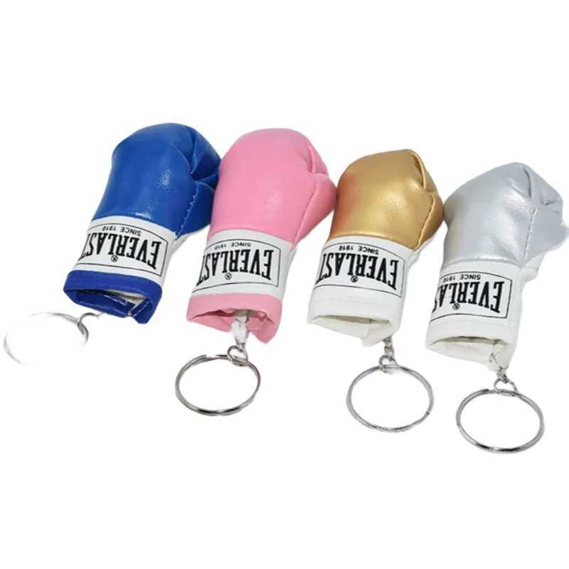 New Leather Boxing Gloves Keychain Boxing Fan Gift Backpack Key Accessories Hanging Pendant Exquisite Gift M250604