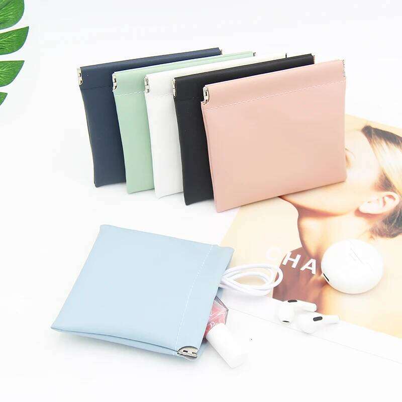 Women's short Japan South Korea small fresh automatic closing men's and coin purse multi-functional women's men