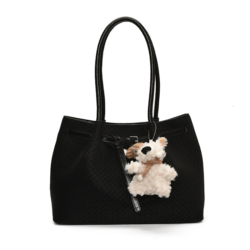 designer Large Capacity Niche Handheld Tote Bag for Women 2025 New Trendy Fashion Versatile High-Quality Texture Shoulder Crossbody Bag