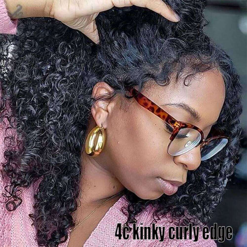 Kinky Wigs 13x4 Frontal 13x6 Curly Lace Front Human Hair Wig
