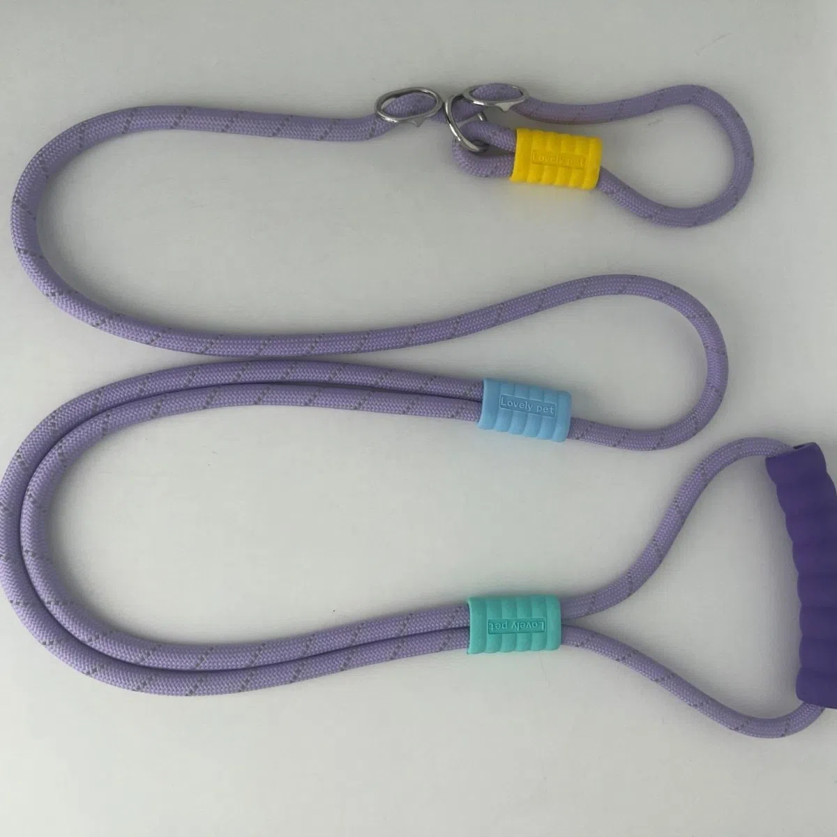 Wear-Resistant & Explosion-Proof Pet Dog Leash with Soft Handle - Double-Stage Traction (61/73 inches)