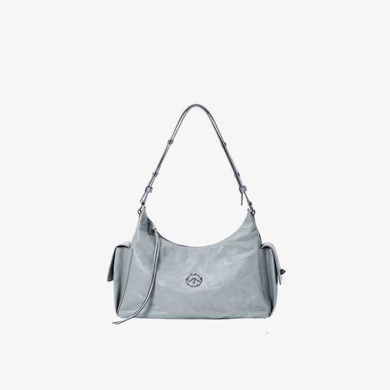 Women's Bags Designer Women's Bags Designer GROTTO New Color Toast Hobo Vegetable Tanned Sheepskin Underarm Shoulder Crossbody Soft Bag