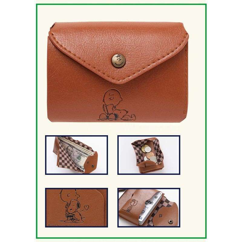 Japanese Magazine Appendix Coin Purse Embossed Fashion Men and Women 70% off PU Leather Short Portable Wallet Cartoon Cute
