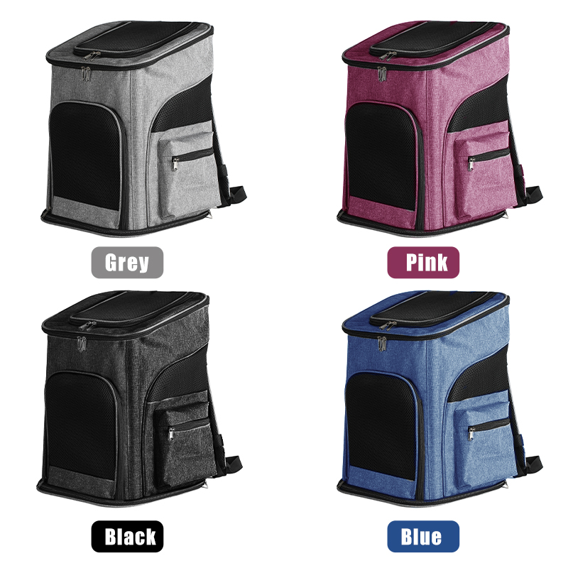 Pet Backpack with Sturdy Steel Frame for Easy Travel & ComfortPrivacy-Focused Pet Carrier Backpack for Secret Adventures