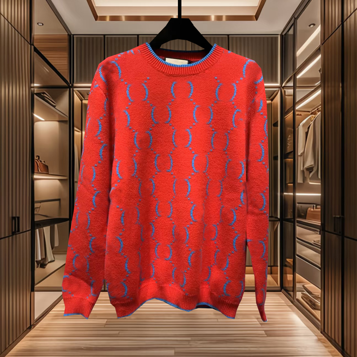 high quality classic style sweater designer mens knitted sweater pullover sweater fashionable new g small jacquard mens top warm long sleeved sweater