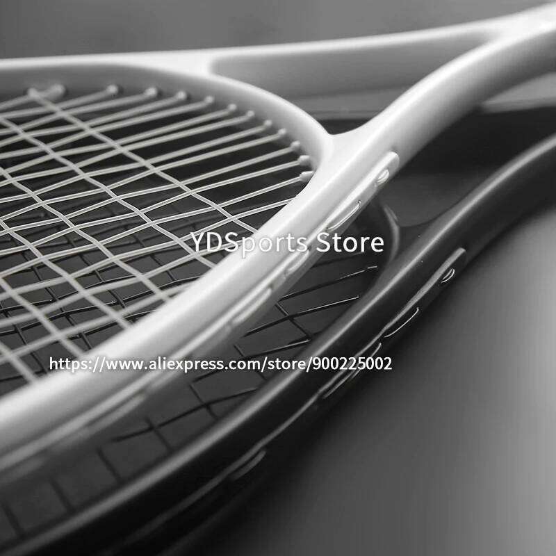 Tennis Rackets 40-55 LBS Composite Carbon Racquet Llight Weight Racket Strung 4 3/8 Technical Tennisracket Equipment Unisex