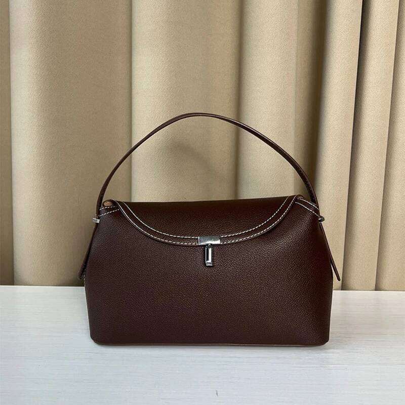 Handbag High Quality Pattern Shoulder Sier Lock Large Capacity Tote New Fashion Women's Bag