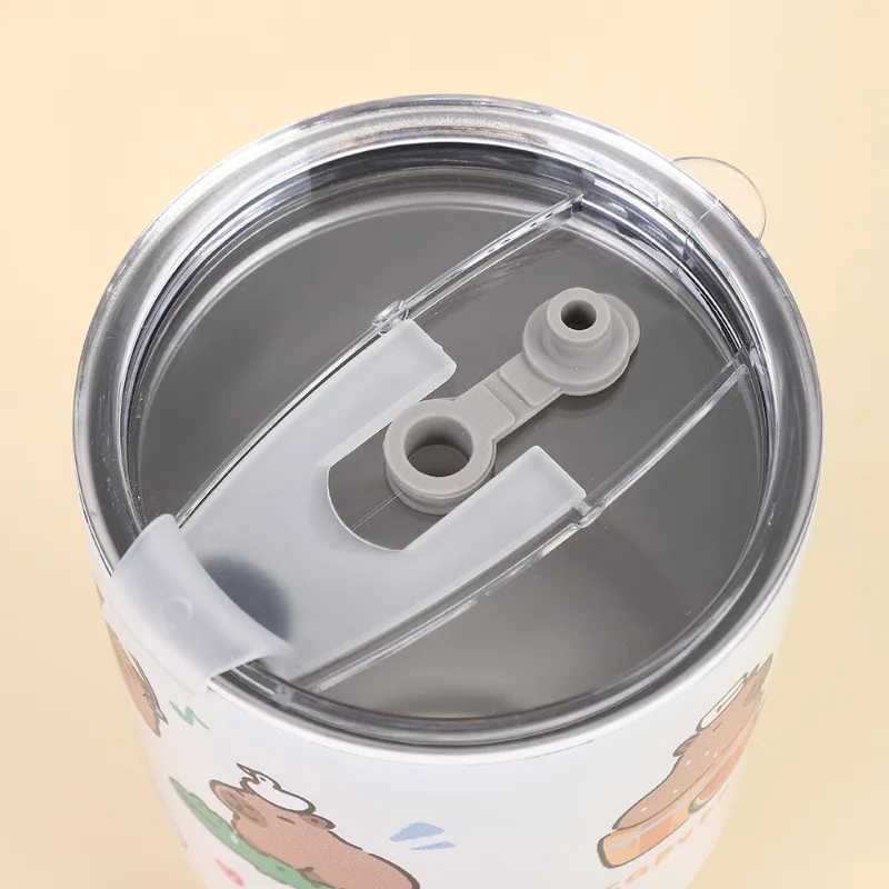 Kawaii Labubu Coffee Straw Cup Anime Car Cup Cute 30oz Girl Water Bottle Wholesale Cartoon Large Capacity Portable Student Gift X2506051