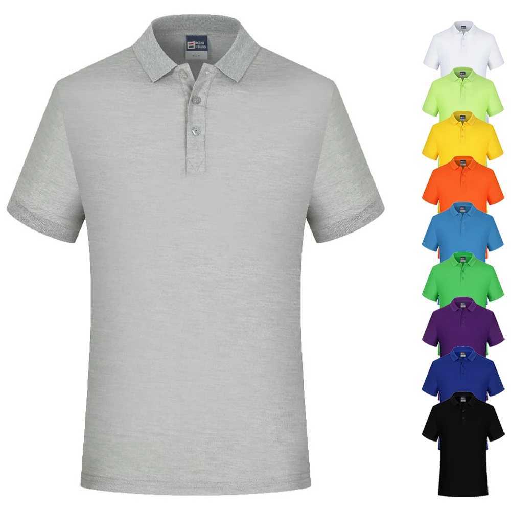 Plain Casual Polo T Shirt Men Wholesale Short Sleeve Formal Collar Shirt Unisex Summer Clothes For Men Playera Polos De Hombre XJ250605