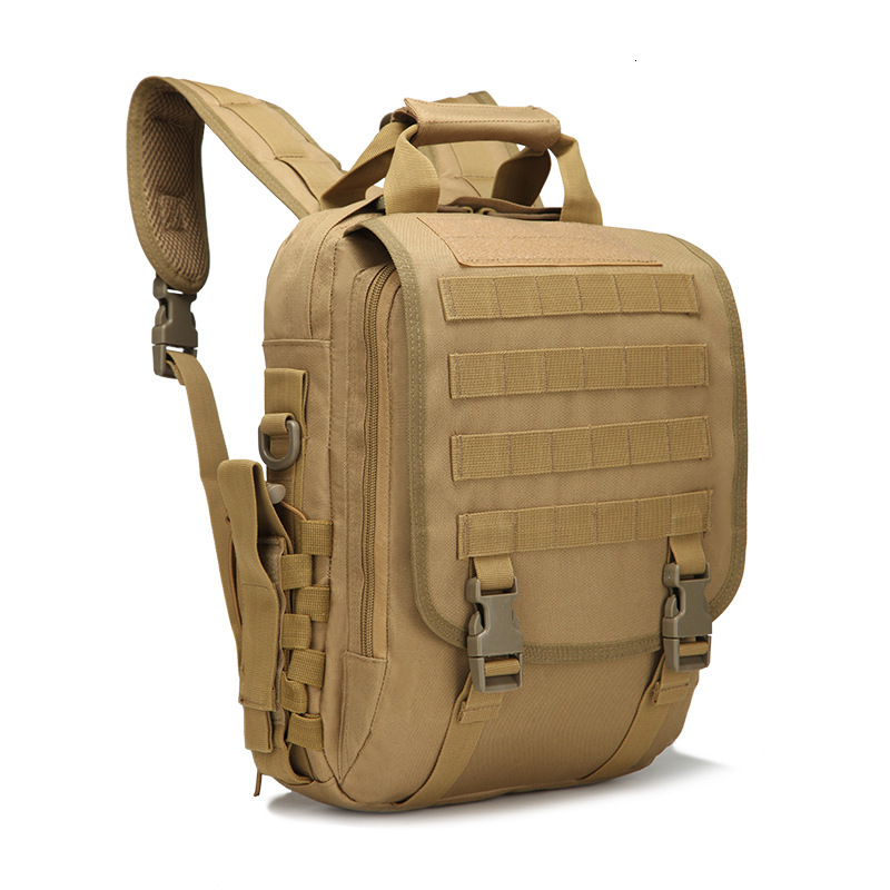 Waterproof Molle Tactical System 14inch Laptop Concealable Shoulder Strap Backpack Handbag Crossbody Bag