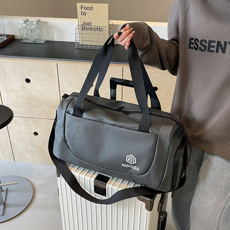 Travel Large Capacity Men's Fiess Sports Portable Business Trip Lage Bag Dry Wet Separation Yoga Handbag