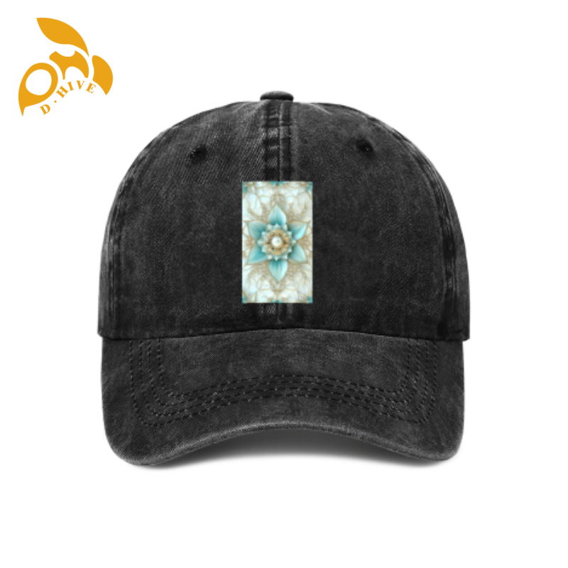 Free shipping Design Customized Baseball cap denim black cool Male Female Outdoor Wide Brim Hats
