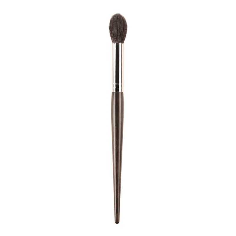 1pc High end Pro Animal hair Crease Makeup brushes detail Highlight Make up brushes Ebony handle pencil beauty G158 W250605