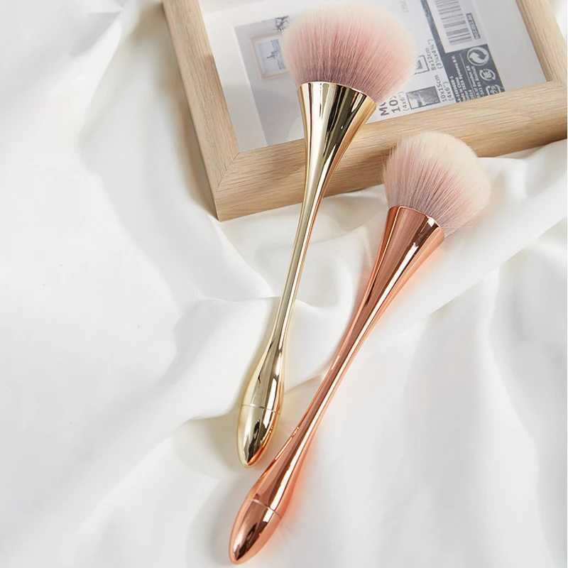 Nail Art Brush Makeup Brush slim Pretty Waist Designed Nail Dust Cleansing Soft Does Not Eat Brush Tool W250605