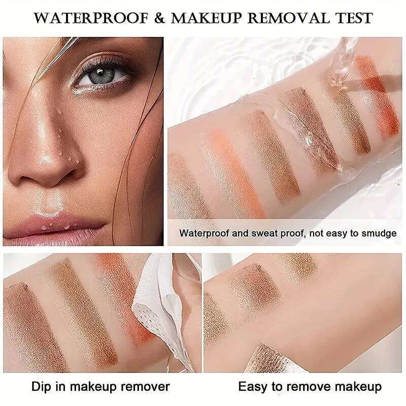 Two Color Gradient Eye Shadow Stick Three Dimensional Natural Without Taking Off Makeup free shipping