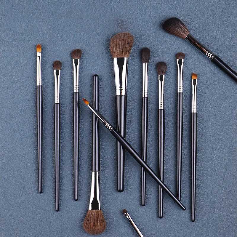 1pc Pro animal hair B Makeup brushes Face eye detail Eyeshadow Make up brushes Eye Shadow Highlight Smudge eyebrow essential W250605