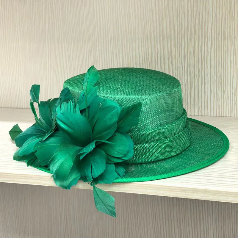 Spring Summer Fashion Linen Material Fisherman Bucket Hat For Women Bow Decoration Flat Top Fedora Hat Elegant Quality Sun Hat 250605