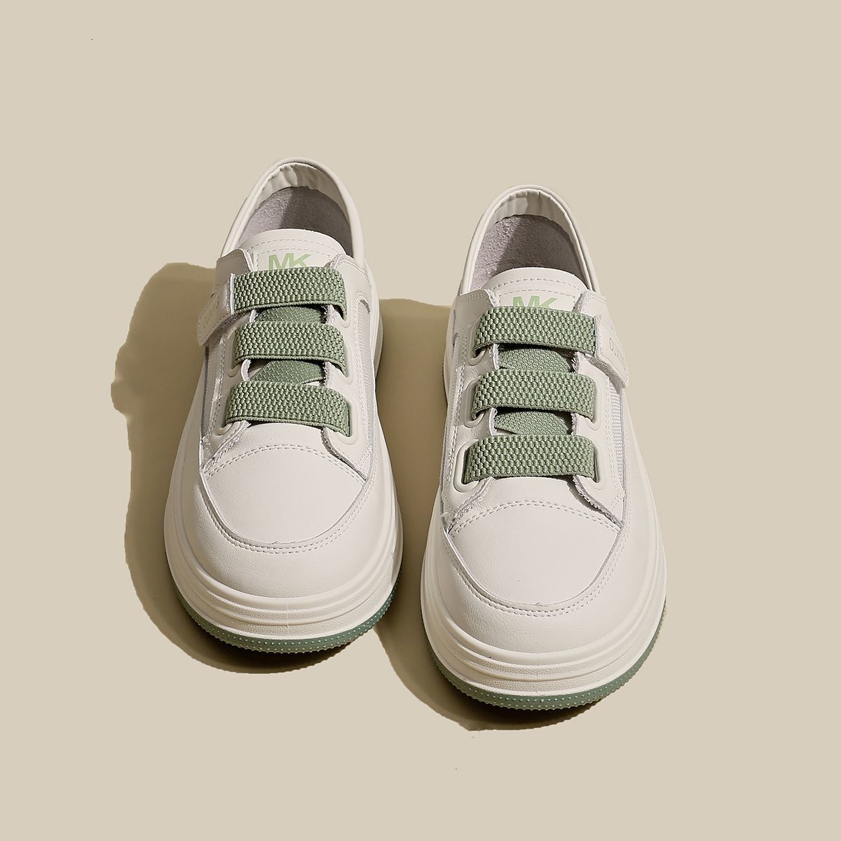 Mesh White Sneakers for Women, Thin and Versatile, Breathable Thick-Soled Mesh Shoes, New Summer 2025 Ins Style