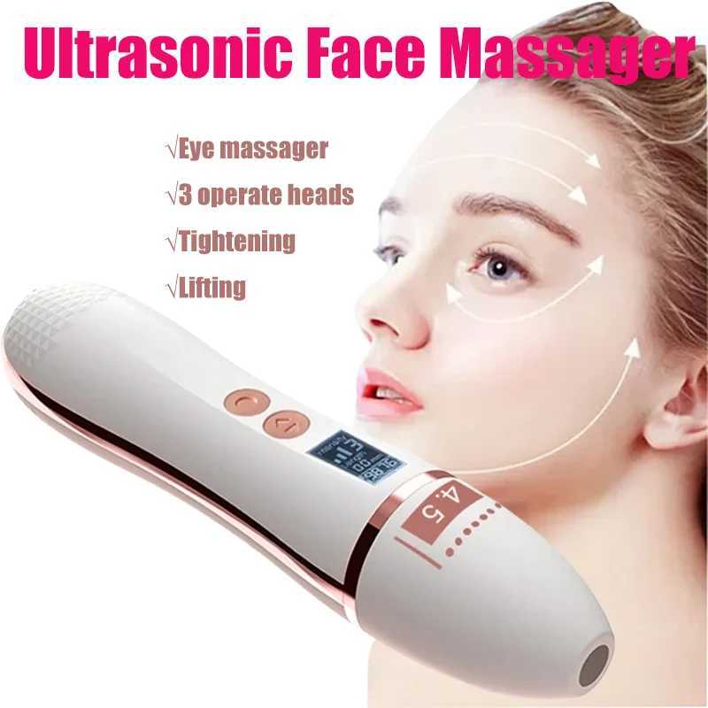 New 7D Mini Ultrasonic Face and Eye Lifting Tightens Face Massager Skin Care Facial Wrinkle Lift SPA Beauty Machine XJ250607