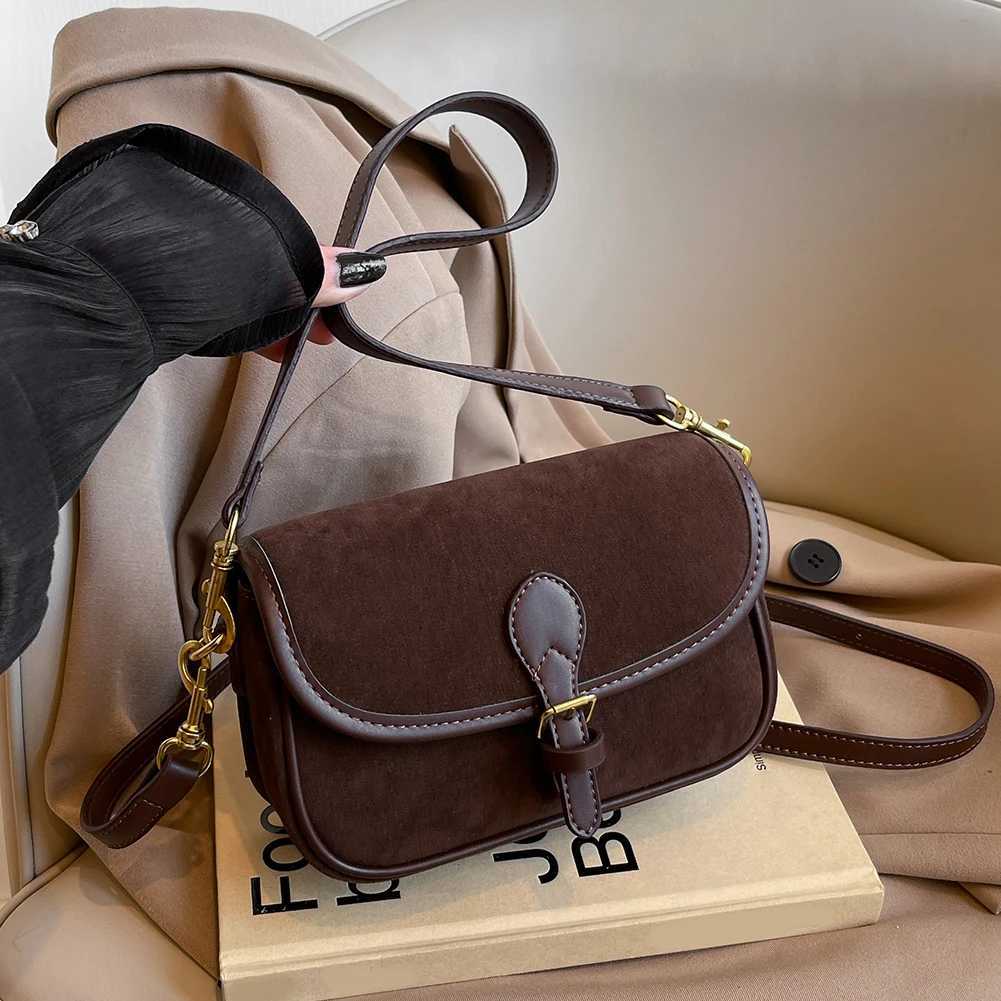 Crossbody Bag for Women Crescent Underarm Bag Leather Vintage Messenger Purse Handbag for Work Travel XJ250605
