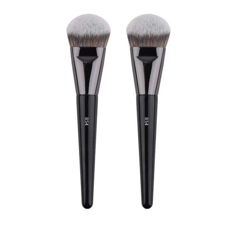 2pcs Foundation Makeup Brushes Liquid Foundation Base Make up Brush Angled Flat sided Detail Face Essential Beauty tools 854 820W250605