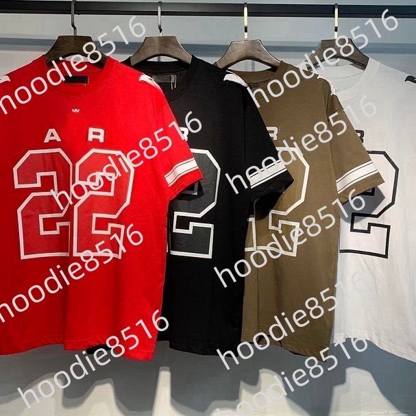 AM T shirt designer mens shirt men shirts Summer cotton tshirt High Quality Breathable tee womens shirt fashion luxury brand clothing short sleeve Letter print tees