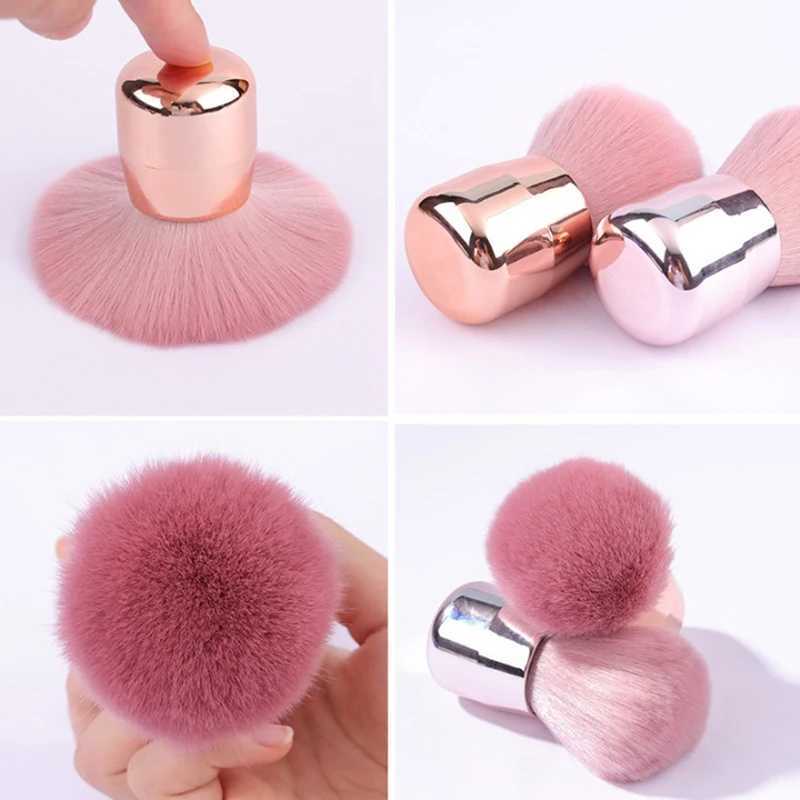 1PCS professional nail art mushroom brush round paint gel dust remover makeup brush nail accessories equipment tools W250605