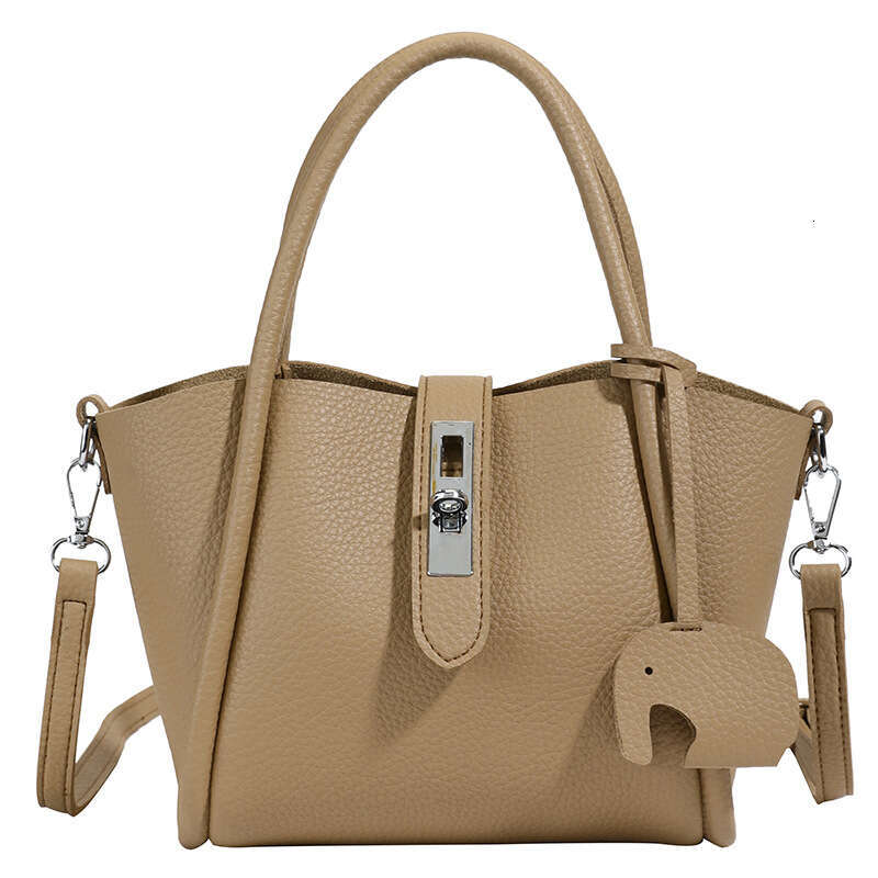 Fashion Handheld Bucket New Versatile Trendy Commuter Small Square Casual Shoulder Crossbody Bag for Women