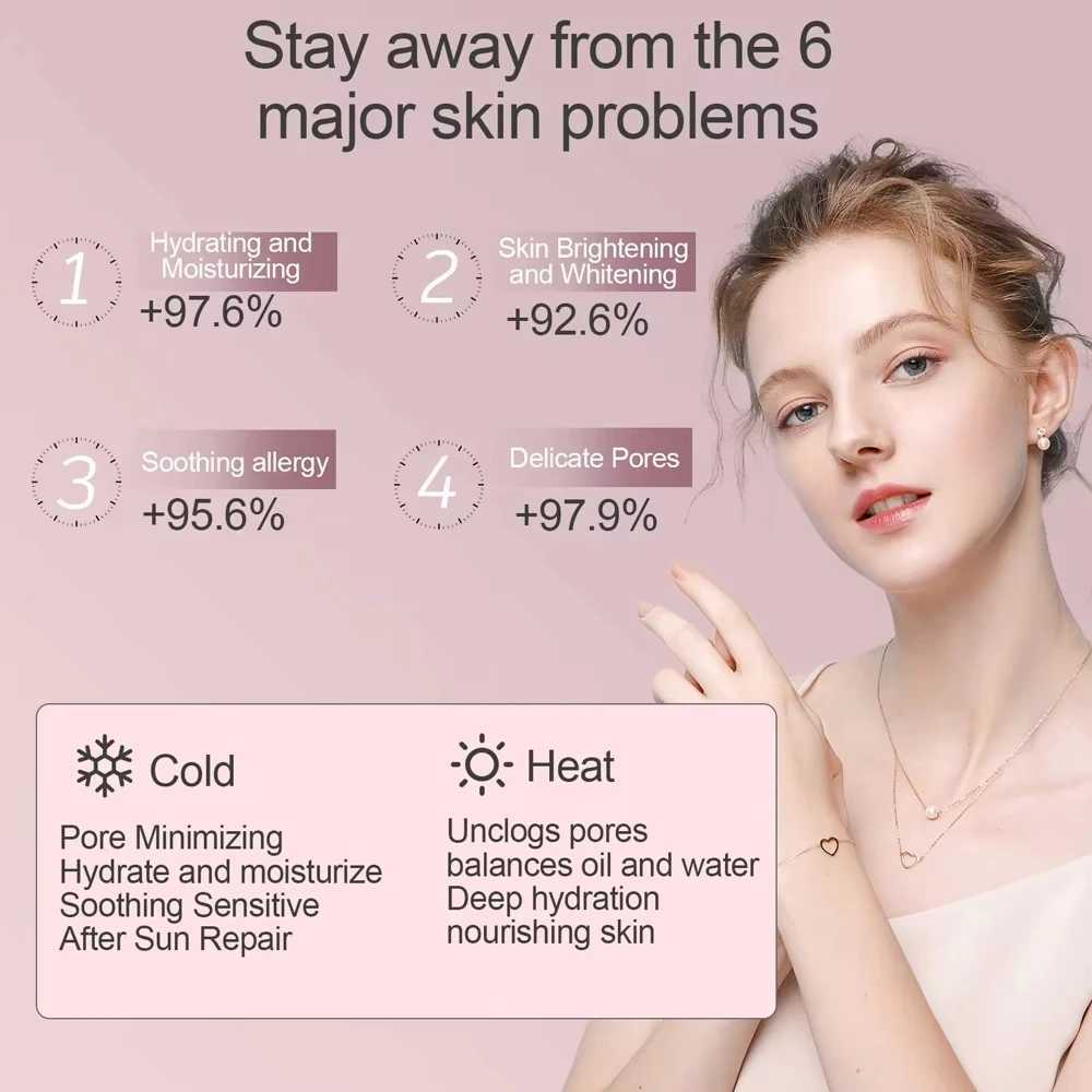 Face Steamer Nano Mist Sprayer SPA Facial Steamer Cold Hot Nebulizer Facial Sauna Humidifier For Pores Cleansing Moisturizing XJ250607
