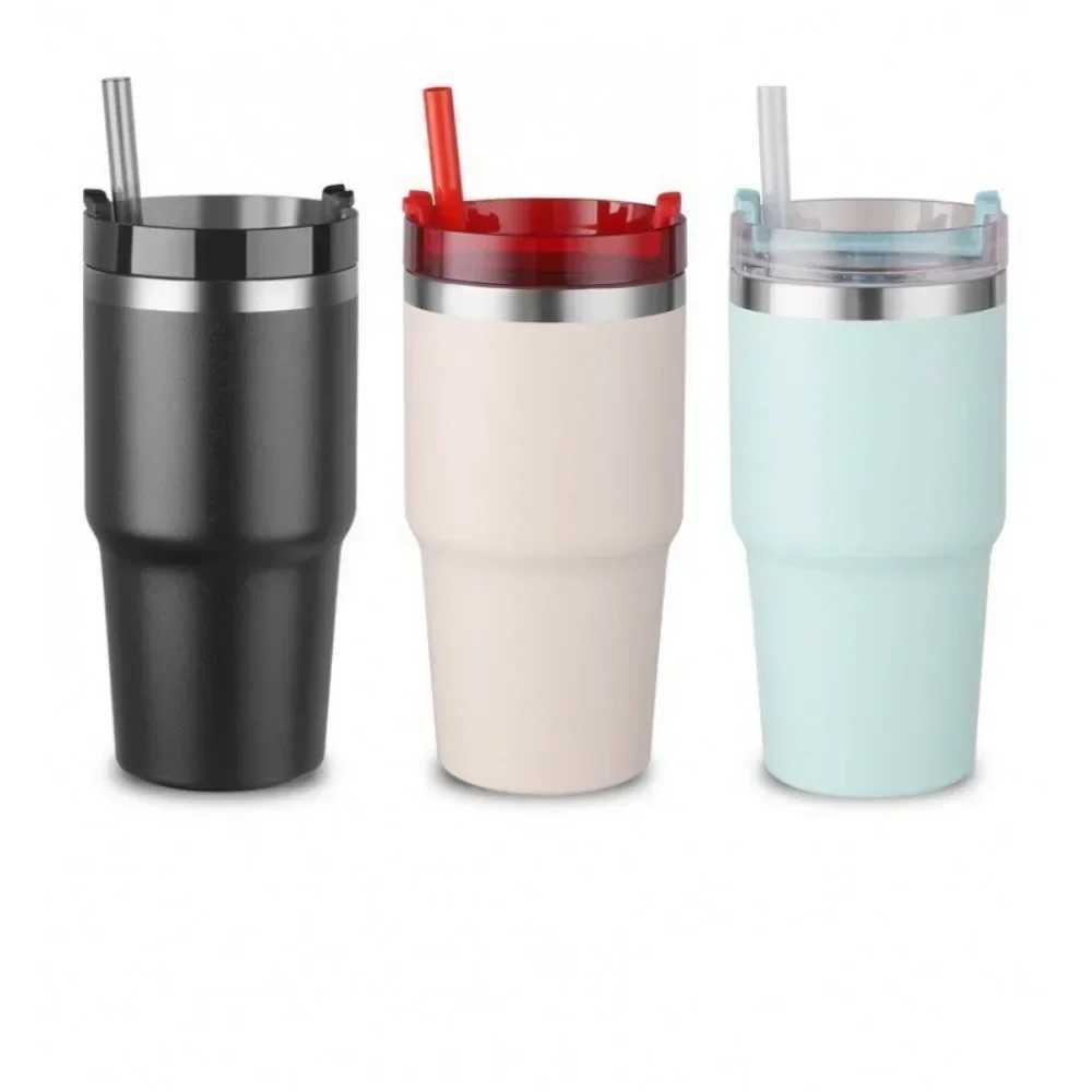 Latest Ice Cup Car Cup 304 Stainless Steel Water Cup 20OZ Large Capacity Beer Cup Insulation and Cooling X250605