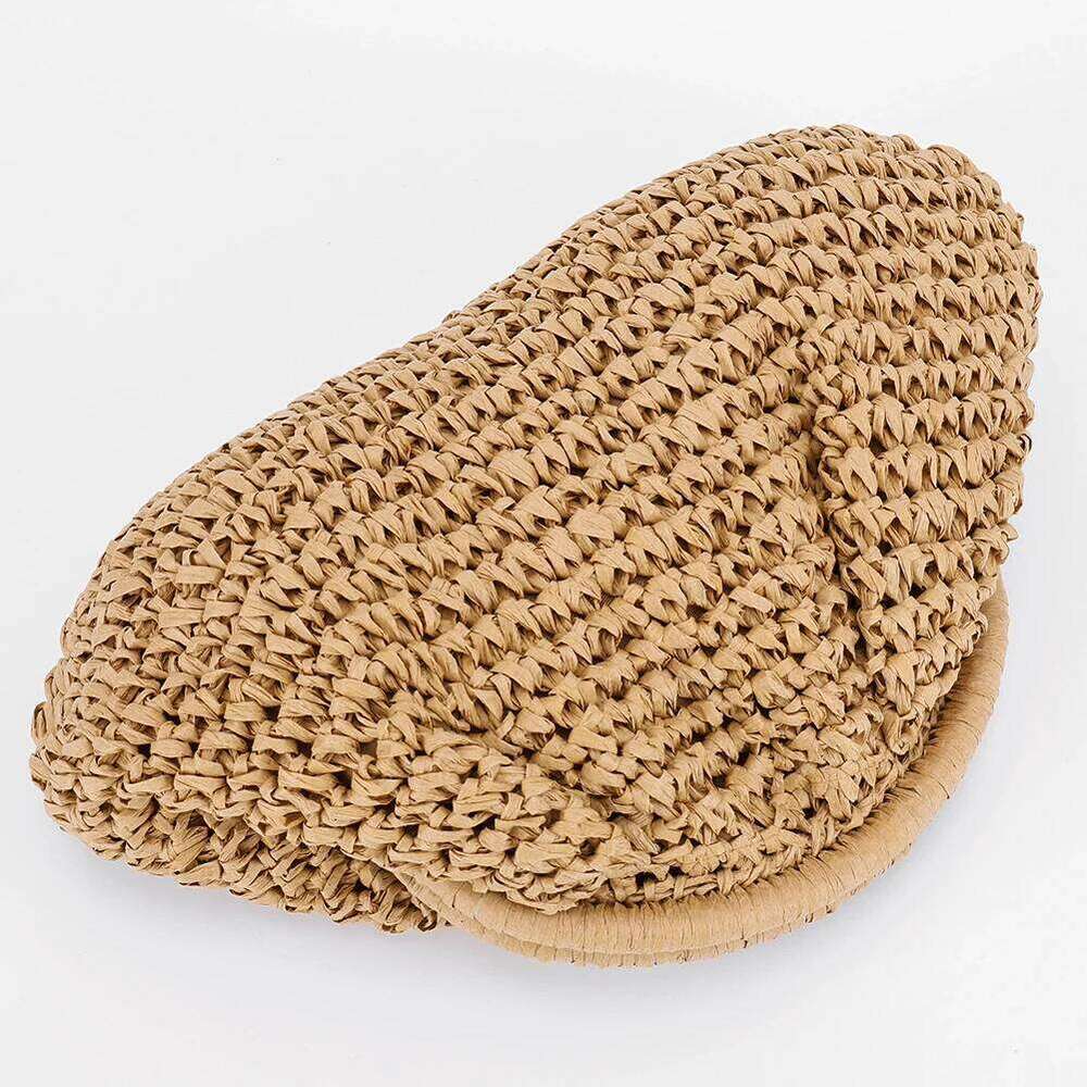 Women's Bags Designer Women Straw Woven Handmade Fashion Shoulder Large Capacity Stylish Crossbody Bag Solid Color For Party Vacation