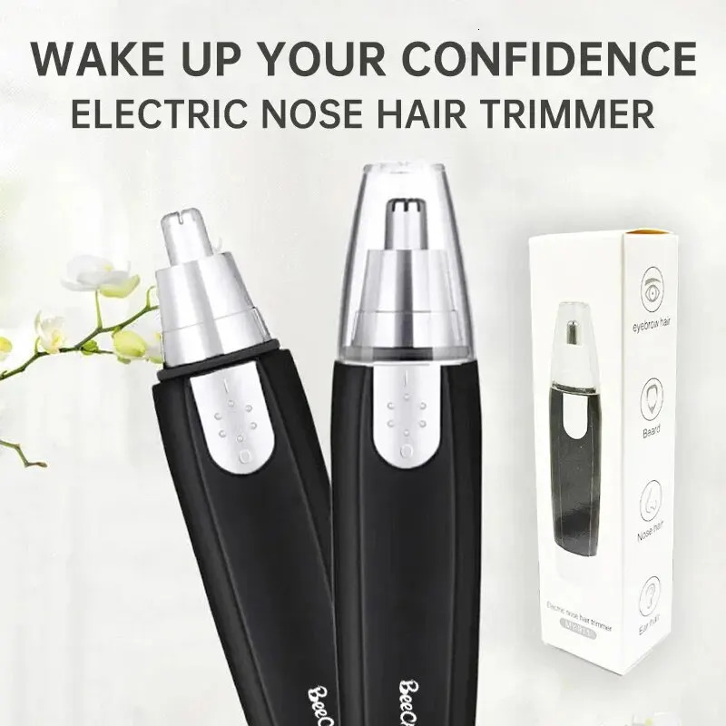 Electric Nose Hair Trimmer For Men Battery Model Trimming Nose Hair Women Nostrils Trim The Hair Scissors Nasal Hair Knife 250604