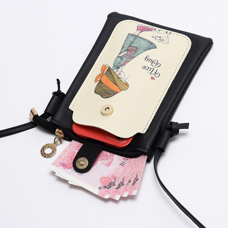 Top quality Brand High Quality New Style Cute Phone Bag for Women 2025 New Korean Fashion Versatile Fresh Style Crossbody Mini Bag New Free Delivery D
